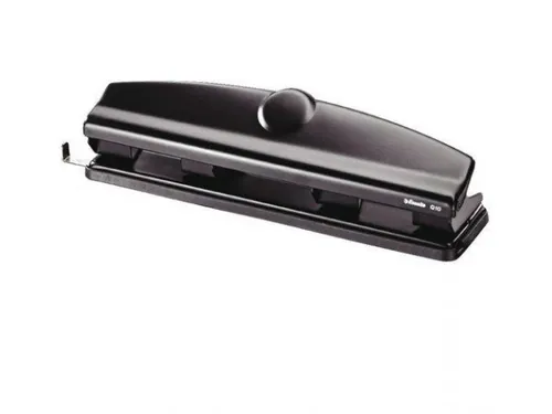 Perforator Esselte Q10 4-gaats 10 vel zwart