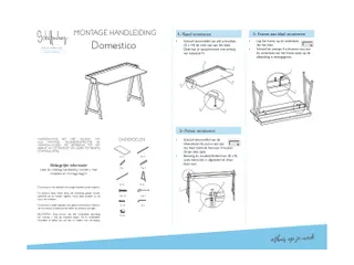 Domestico Thuiswerk Bureau 120x60cm Zwart Eik - 4