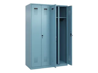 locker voor scheiding van kleding,HxBxD 1850x1200x500mm,4vak - 1