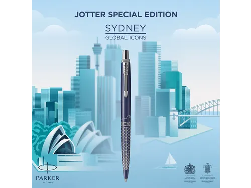 Balpen Parker Jotter special edition Sydney blue CT medium