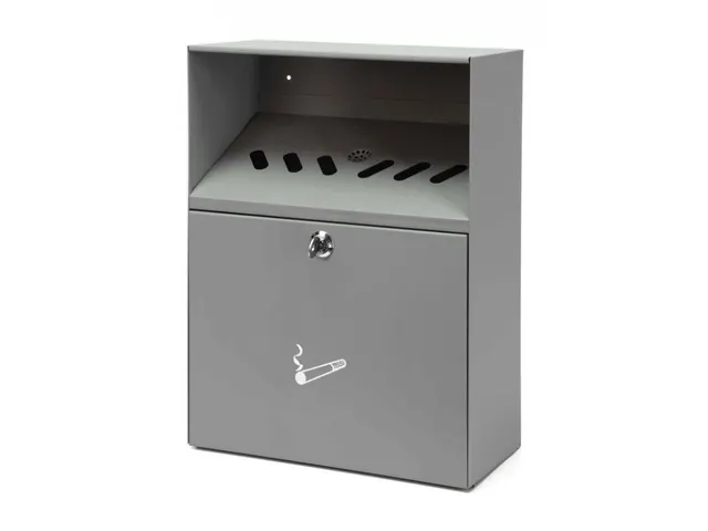 Wandasbak met dak Grijs Slot