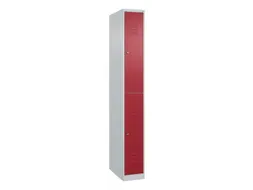dubbeldekse locker,HxBxD 1850x250x500mm,1x2vak.,vak B 250mm