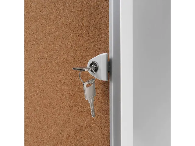 Vitrinekast Prikbord Kurk Economy 8xA4