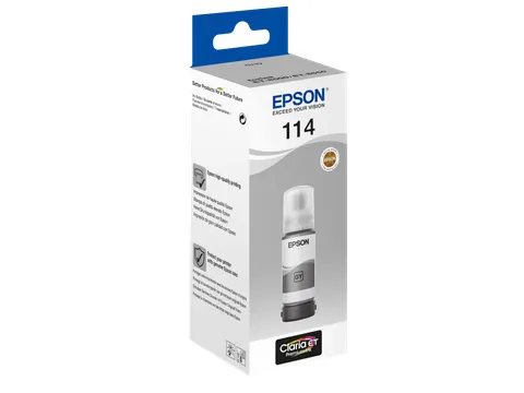 Epson 114, Original, Gris, Epson, EcoTank ET-8550 EcoTank ET-8500, Ren