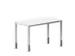 In hoogte verstelbaar bureau,HxBxD 720-840x1200x600mm,Bl-wit