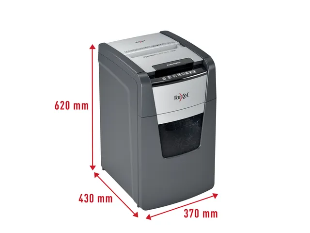 Papiervernietiger Rexel Optimum Auto+ 130X P4 snippers 4x28mm
