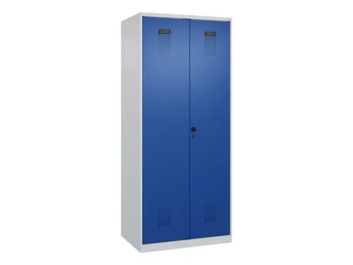 PBM-locker,HxBxD 1850x800x500mm,2vak,vak B 400mm,draaigrendel