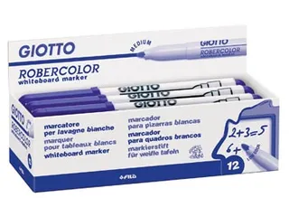 Robercolor whiteboardmarker, medium, ronde punt, 4mm blauw - 2