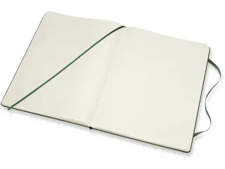 Notitieboek Moleskine XL 190x250mm blanco hard cover myrtle green - 4
