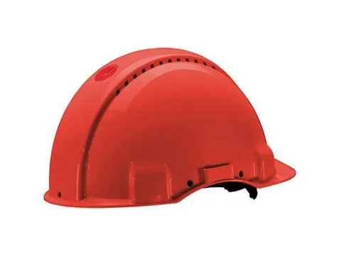 3M Peltor G3000D veiligheidshelm, ABS, rood, per stuk, geventileerd