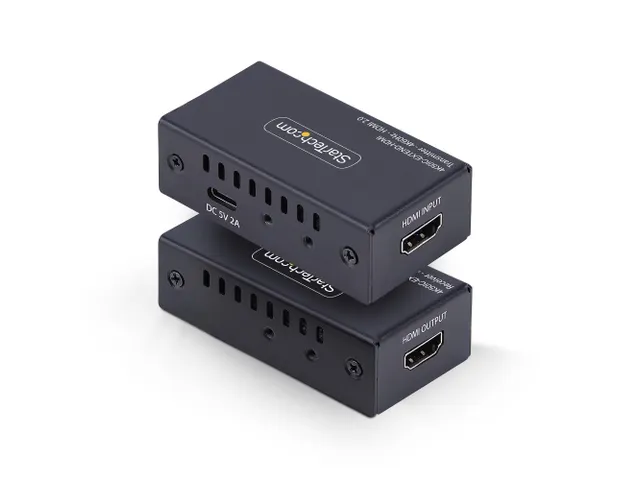 StarTech.com Audio/video extender AV-zender & ontvanger Zwart