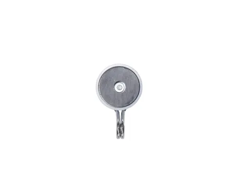 Magneet Met Haak Maul 35mm Draagkracht 5kg Wit
