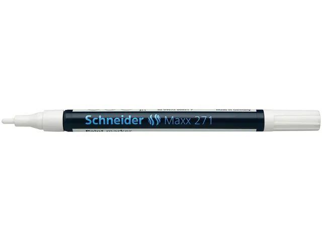 Lakmarker Schneider Maxx 271 1-2mm Wit
