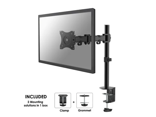Neomounts Monitorarm 1 Scherm Zwart 30 inch Nm-d135black