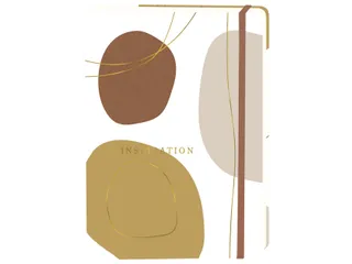 Notitieboek Inspiration A5 lijn 92 pagina's softcover - 2