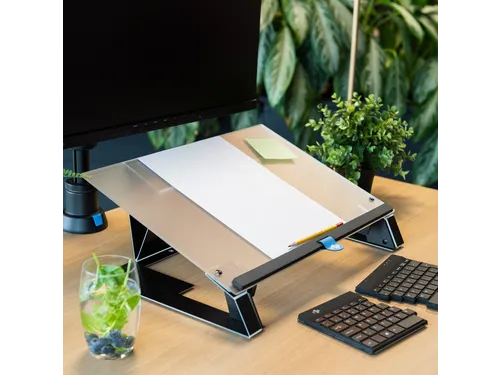 R-Go Tools Read2Write Documenthouder R-Go ergonomisch Mat acryl