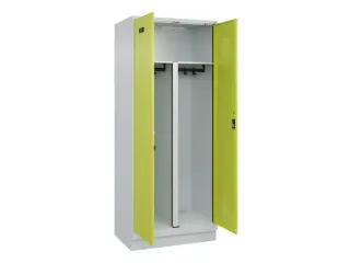 PBM-locker,HxBxD 1950x800x500mm,2vak,vak B 400mm,cil.-slot - 1