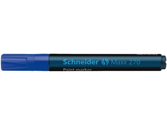 Lakmarker Schneider Maxx 270 1-3 mm blauw