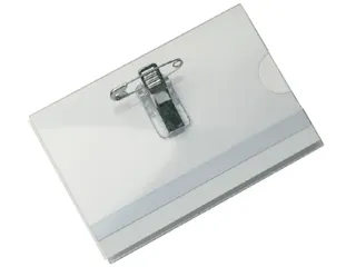 Badge Met Clip En Speld 40x75mm - 2