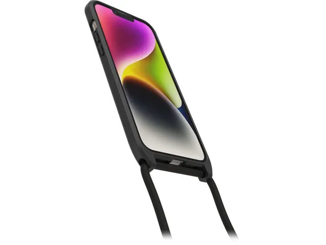 Coque avec cordon OtterBox React MagSafe iPhone 14 Plus noir