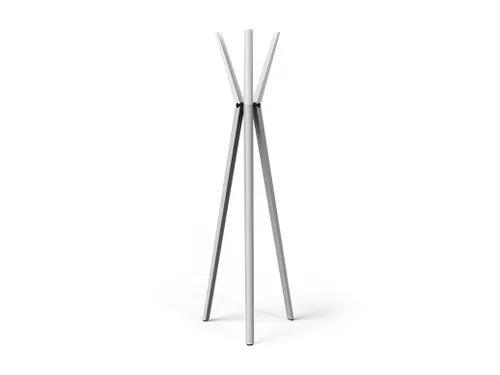 Kapstok DURASTORE 6 haken aluminium grijs 160cm