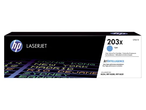 HP 203X Toner CF541X Blauw 2500 Pagina’s Origineel