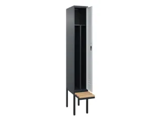 locker voor scheiding van kleding,HxBxD 2120x300x815mm,1vak - 2
