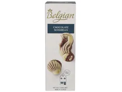Chocolade The Belgian zeevruchten romige vanille vulling 65 gram