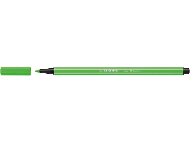 Viltstift STABILO Pen 68/033 medium neon groen