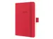 Weekagenda Conceptum A6 2026 (NL/FR/EN/DU) red Softcover