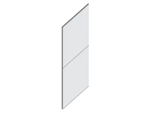 achterwand,v. inhaakstelling,HxB 2000x1300mm,verzinkt