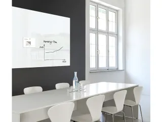 Glas/magneetbord Xl Sigel 180x120cm Wit - 3