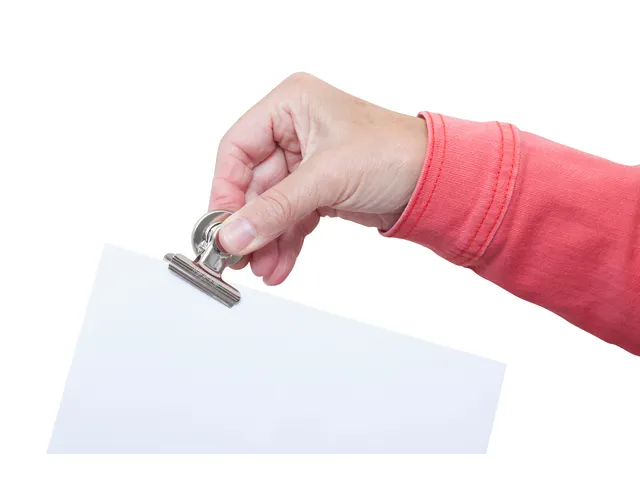 Papierklem MAUL Bulldog met magneet 40mm capaciteit 15mm zilver