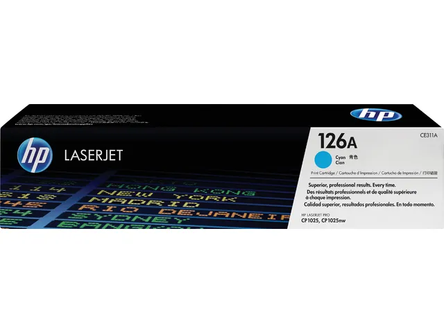 Tonercartridge Hp Ce311a Nr.126a Blauw
