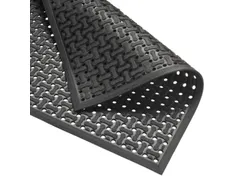 werkplekmat,mat,HxLxB 8,5x1520x910mm,nitril,geperforeerd,antislip