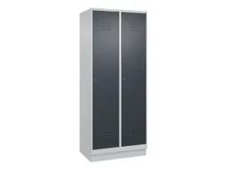 locker voor scheiding van kleding,HxBxD 1950x800x500mm,2vak