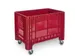 container met grote capaciteit,HxLxB 800x1200x800mm,535l,PE,rood