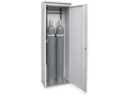 gasflessenkast,v. 2xØ 220mm fles,HxBxD 2150x700x400mm,m. dak