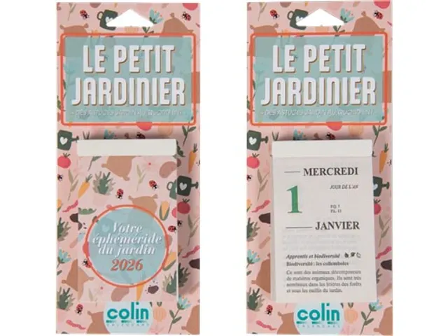 Dagblokkalender Le Petit Jardinier