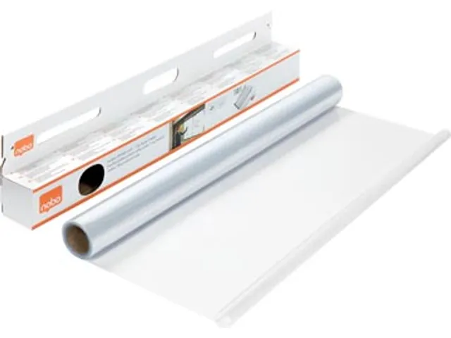 Instant whiteboardfolie 60x80cm transparant, rol à 25 vellen