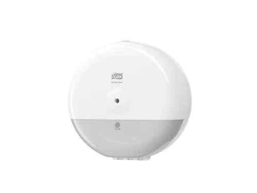 Tork 681000 T9 SmartOne Mini Toiletpapier Dispenser Elevation Wit