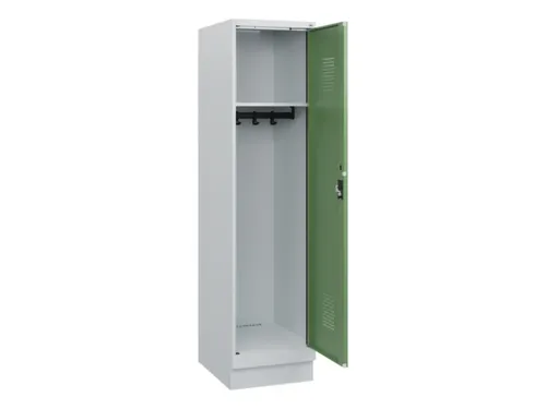 schoollocker,HxBxD 1630x400x500mm,1vak,vak B 400mm,cil.-slot,sokkel
