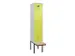 locker met bank,voor scheiding van kleding,HxBxD 2120x400x815mm,1vak