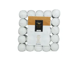 Decoris Theelicht 3.8cm 6 uur 50 stuks - 1