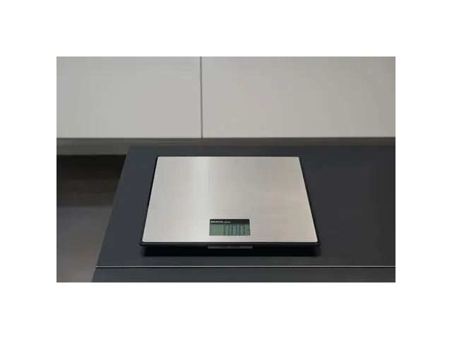 Pakketweger MAUL Global 50kg metalen plateau 32x32cm incl. batterijen