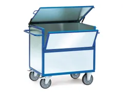 Bakwagens Met Wanden Van Staalplaat 2832 600kg 1000x700mm Ral5007