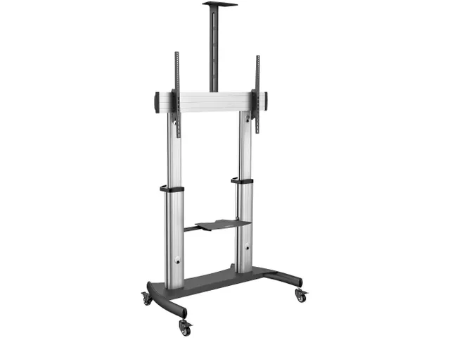 Verrijdbare TV Standaard 60 tot 100 Inch Zilver