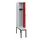 locker met bank,HxBxD 1950x300x815mm,1vak,vak B 300mm,draaigrendel