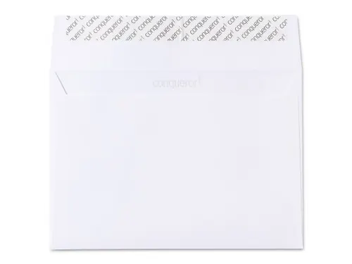 Conqueror Vergé Envelop Strip C5 162x229mm Brilliant Wit 250 Stuks