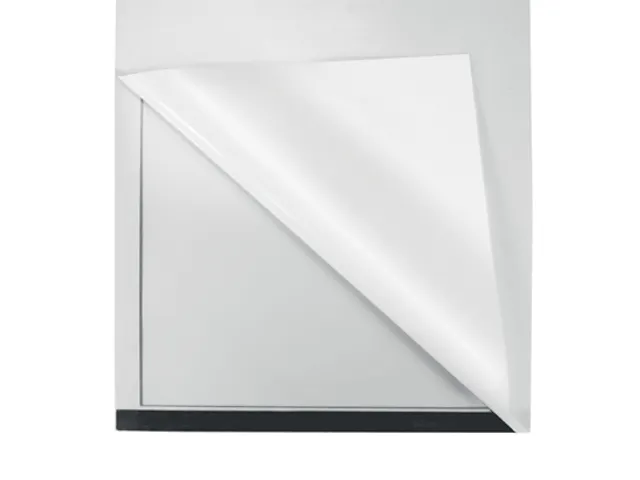 Infokader Nobo zelfklevend A3 zilver 2 stuks